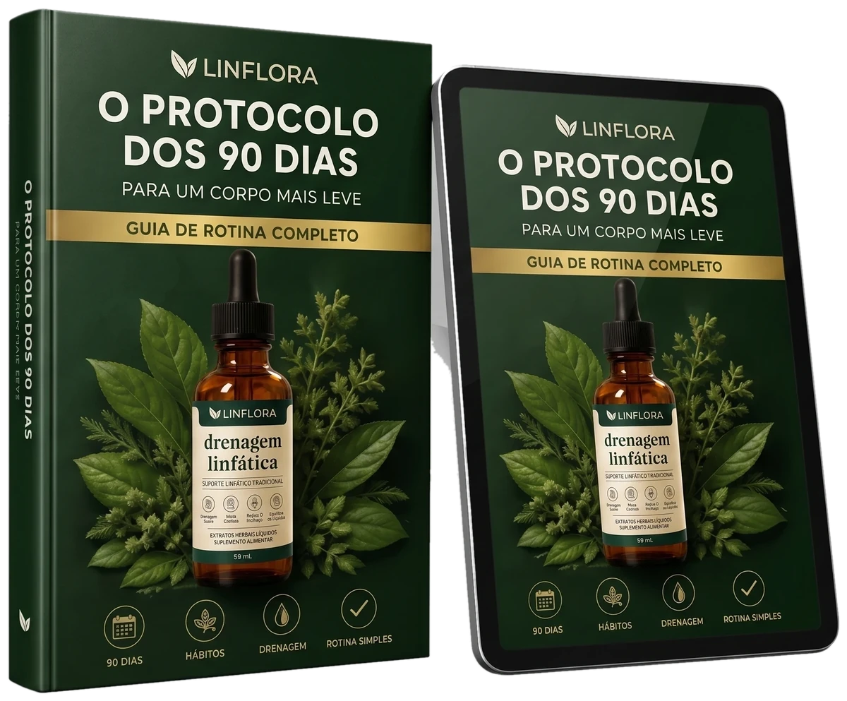 Protocolo dos 90 Dias — Guia de Rotina Linflora